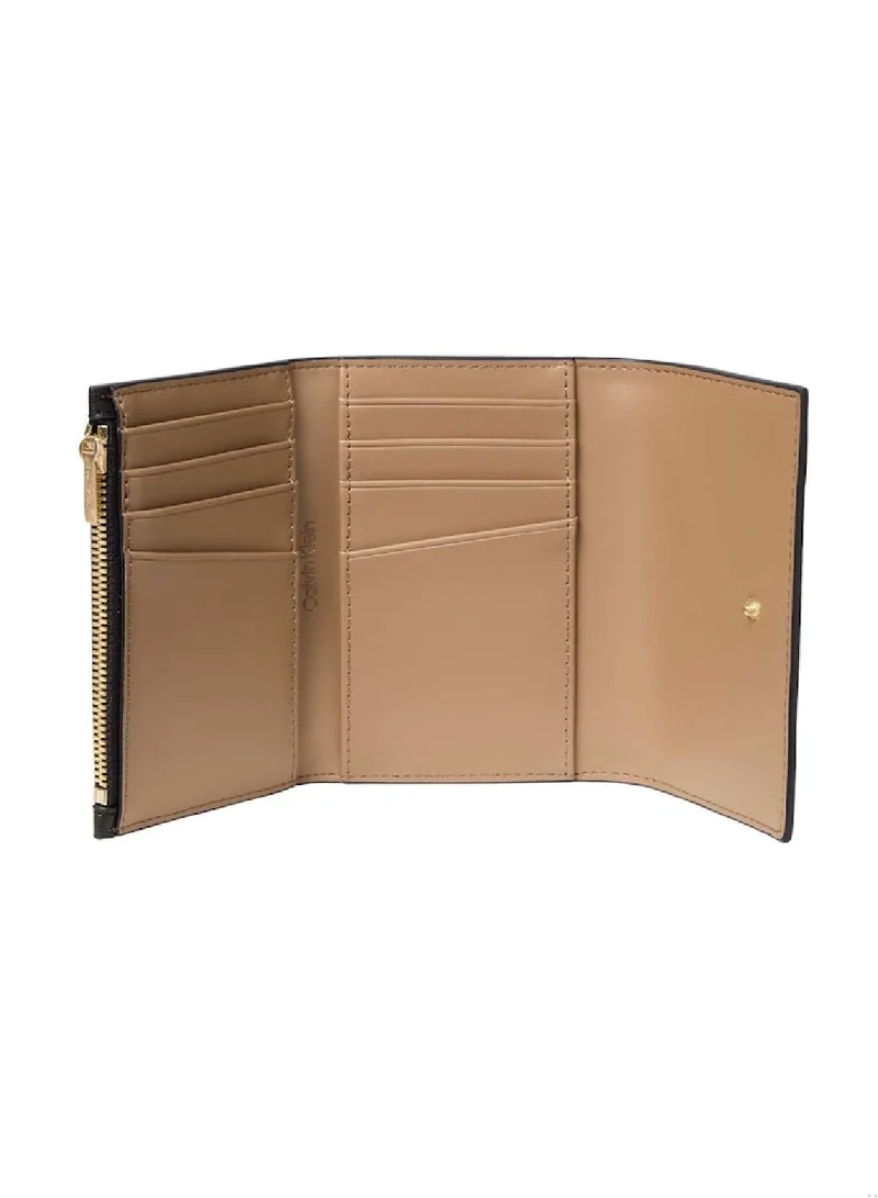 CALVIN KLEIN  Foil Logo Trifold Wallet  | Best Price UAE